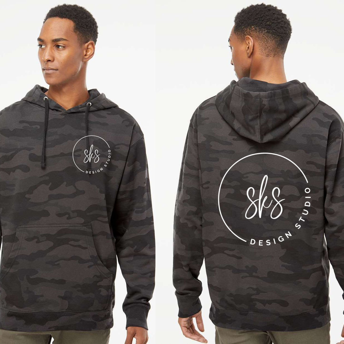 CUSTOM LOGO | Unisex Camo Hoodie [INDEPENDENT TRADING CO.]
