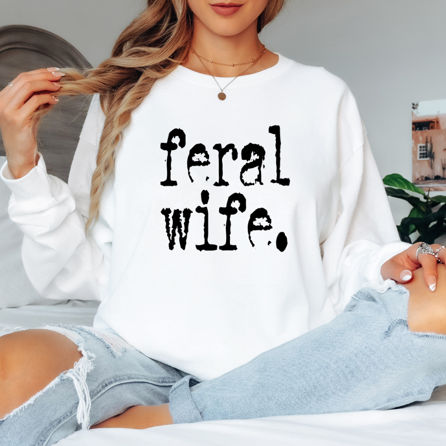 Feral Wife | Unisex Long Sleeve Shirt