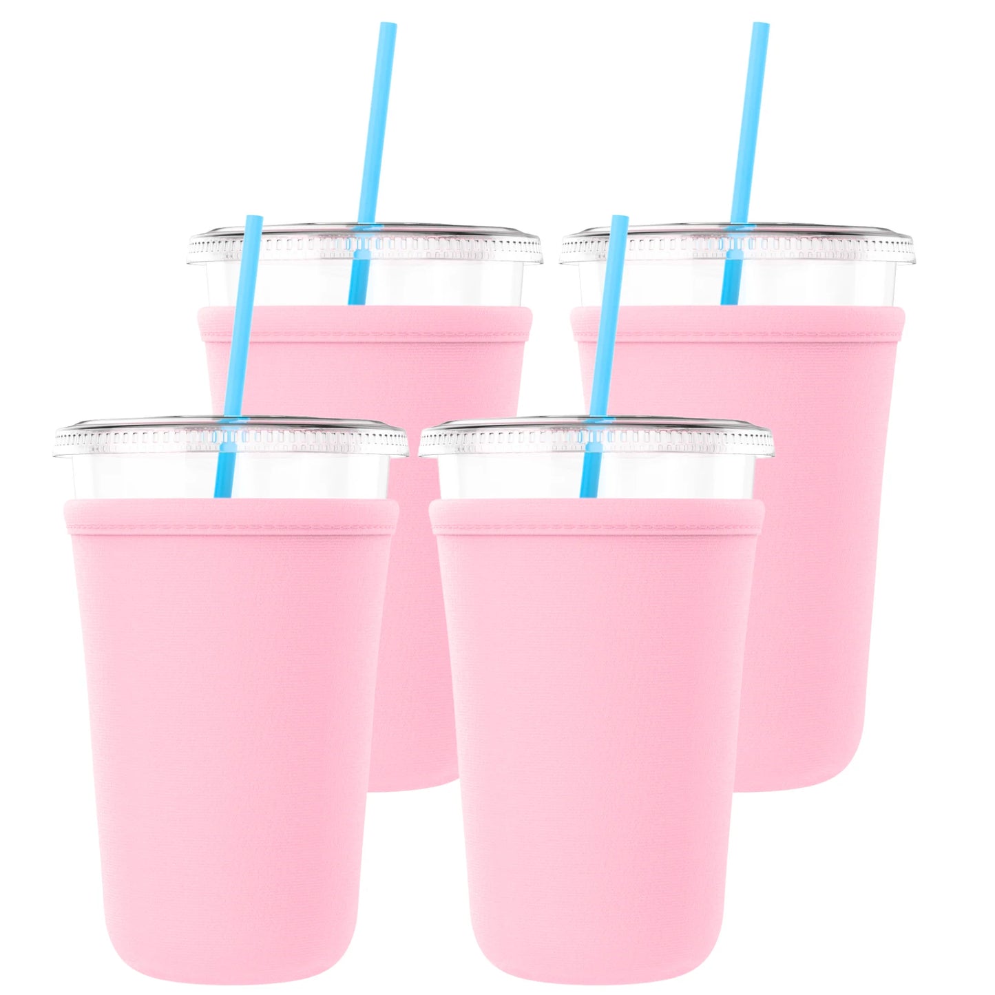 22oz-24oz Iced Coffee Neoprene Koozie Sleeves