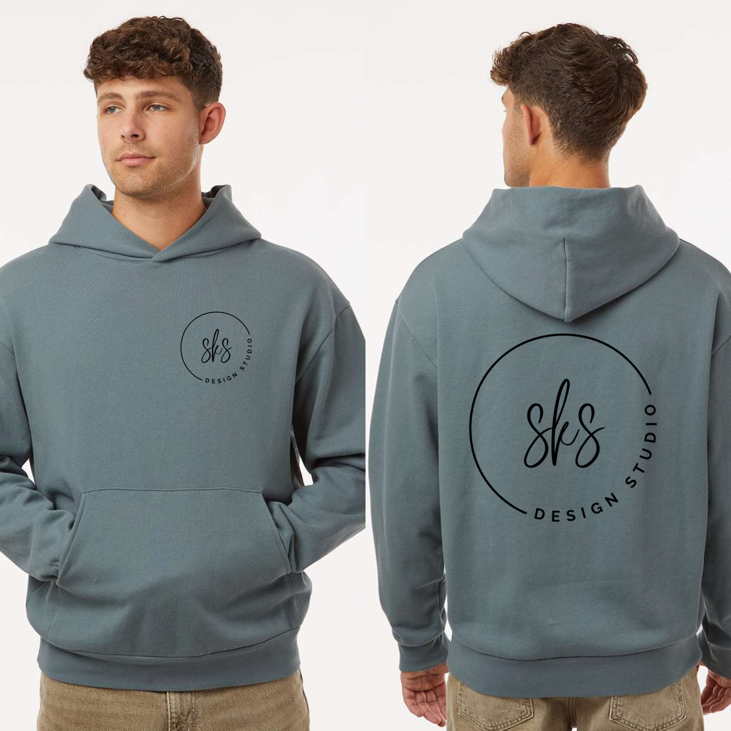 CUSTOM LOGO | Unisex Oversized Hoodie [INDEPENDENT TRADING CO]