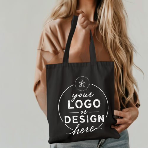 CUSTOM LOGO | Canvas Tote Bag
