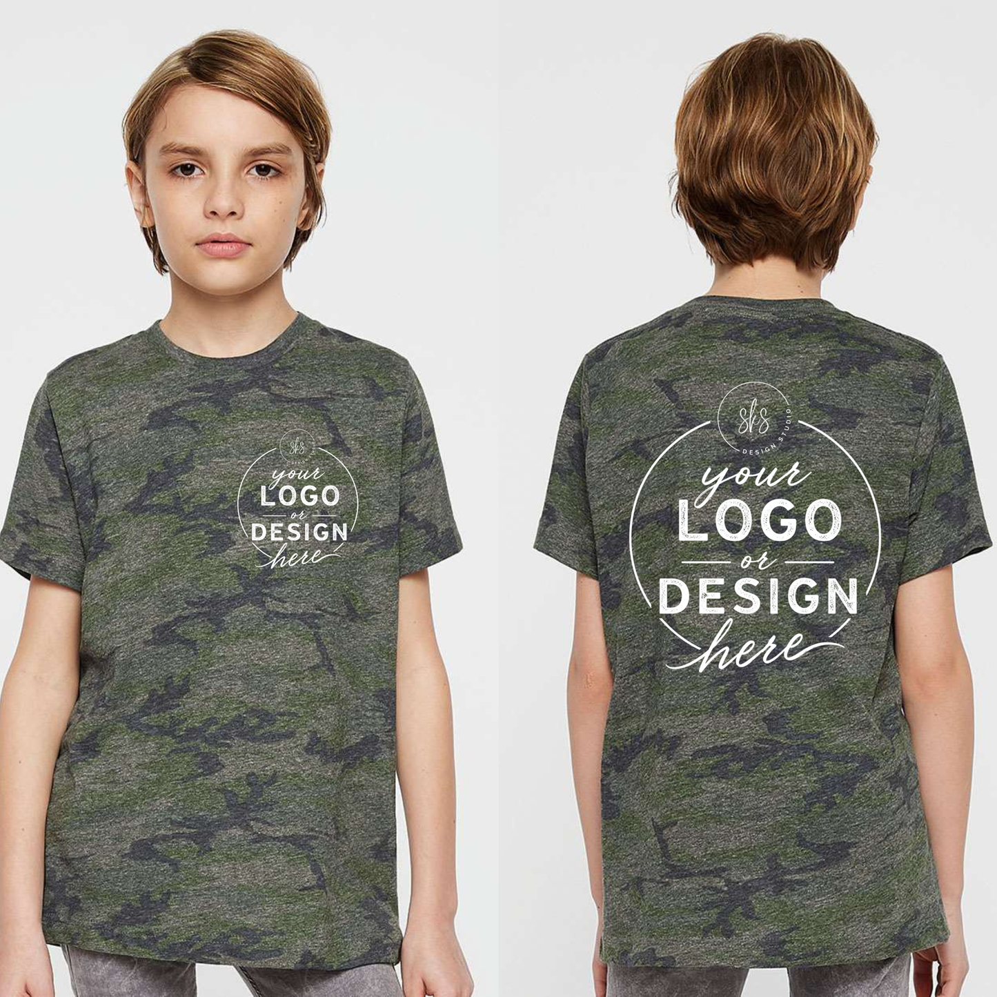 CUSTOM LOGO | Youth T-Shirt [LAT]