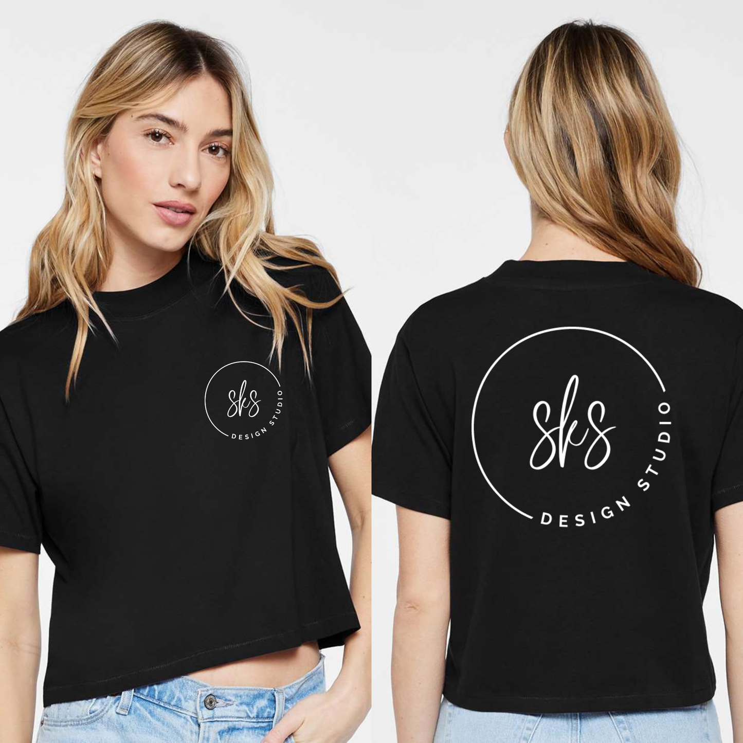 CUSTOM LOGO | Women's Boxy T-Shirt [LAT]