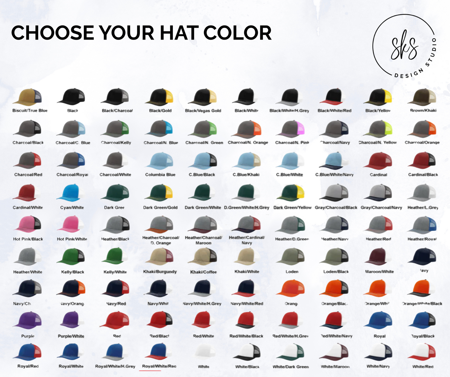 CUSTOM LOGO | Richardson 112 Hat with Laser Engraved Leather Patch