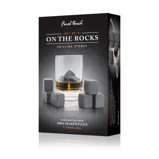 On the Rocks Chilling Stones - Set of 9