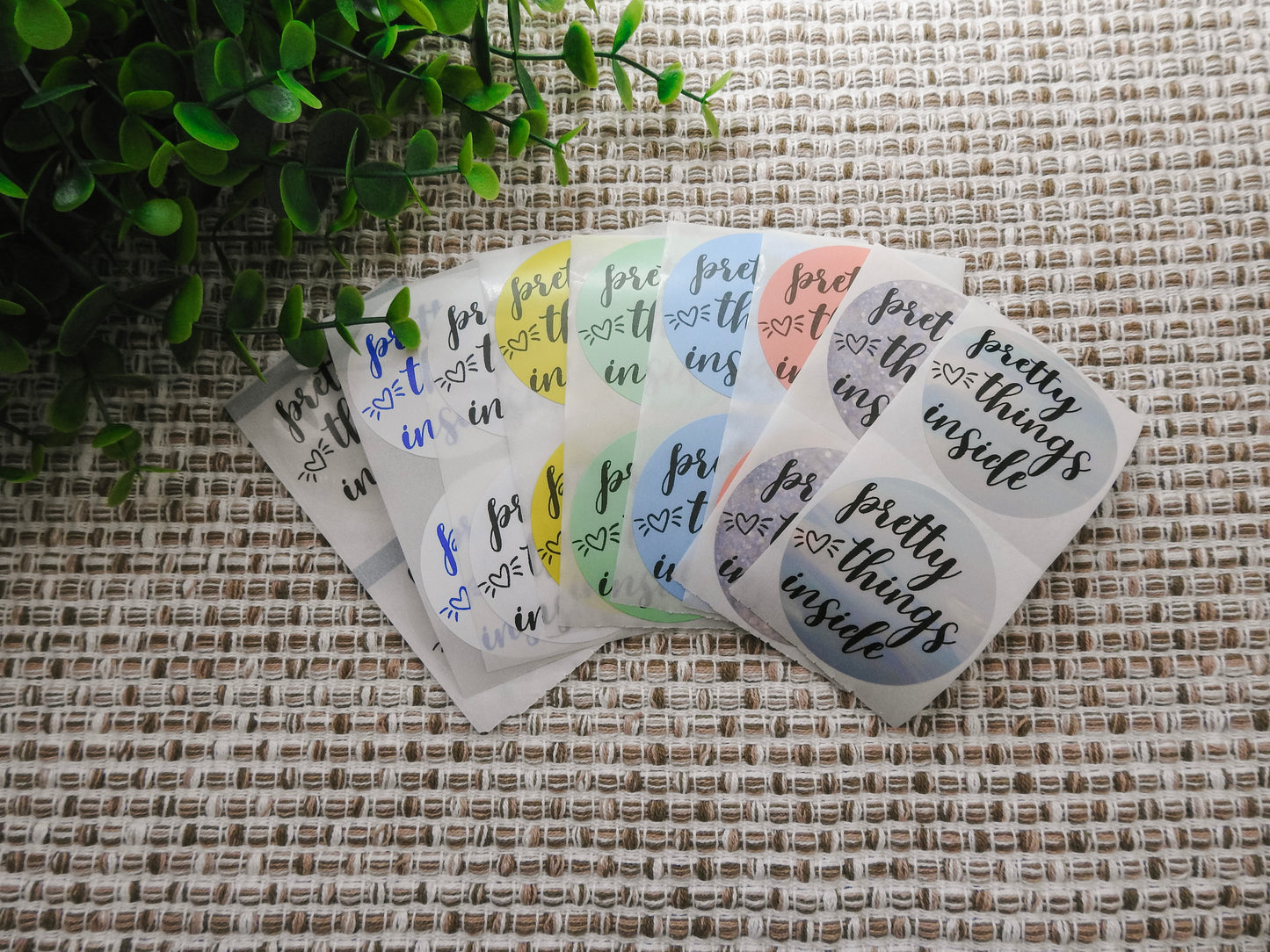 2" Circle Label | Small Business Shipping Sticker