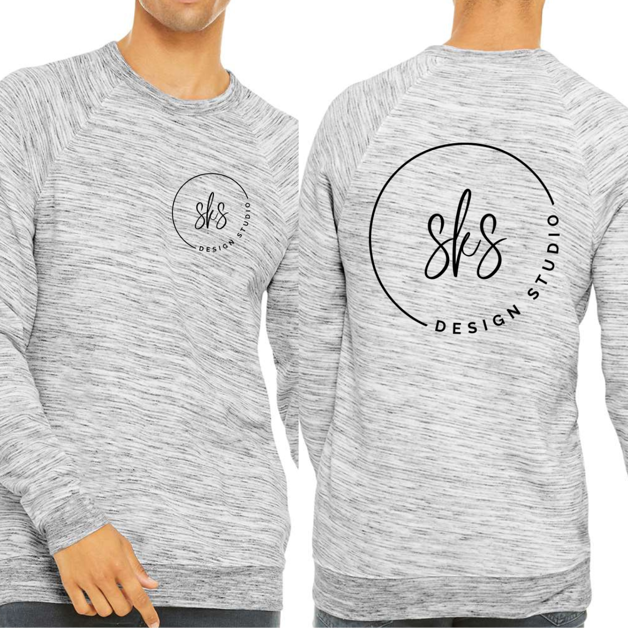 CUSTOM LOGO | Unisex Crewneck Sweatshirt [BELLA CANVAS]