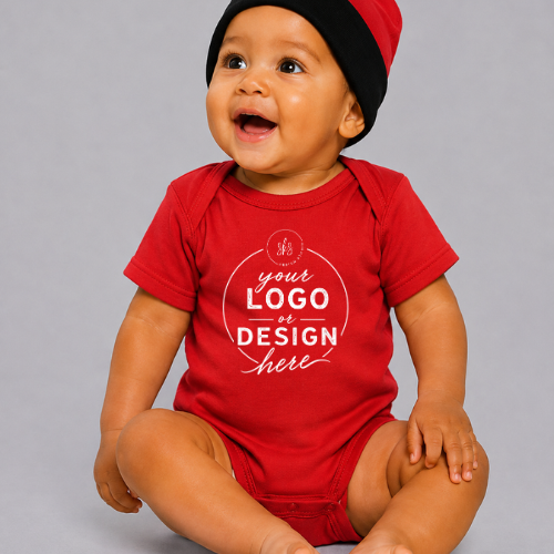 CUSTOM LOGO | Infant Onesie [RABBIT SKINS]