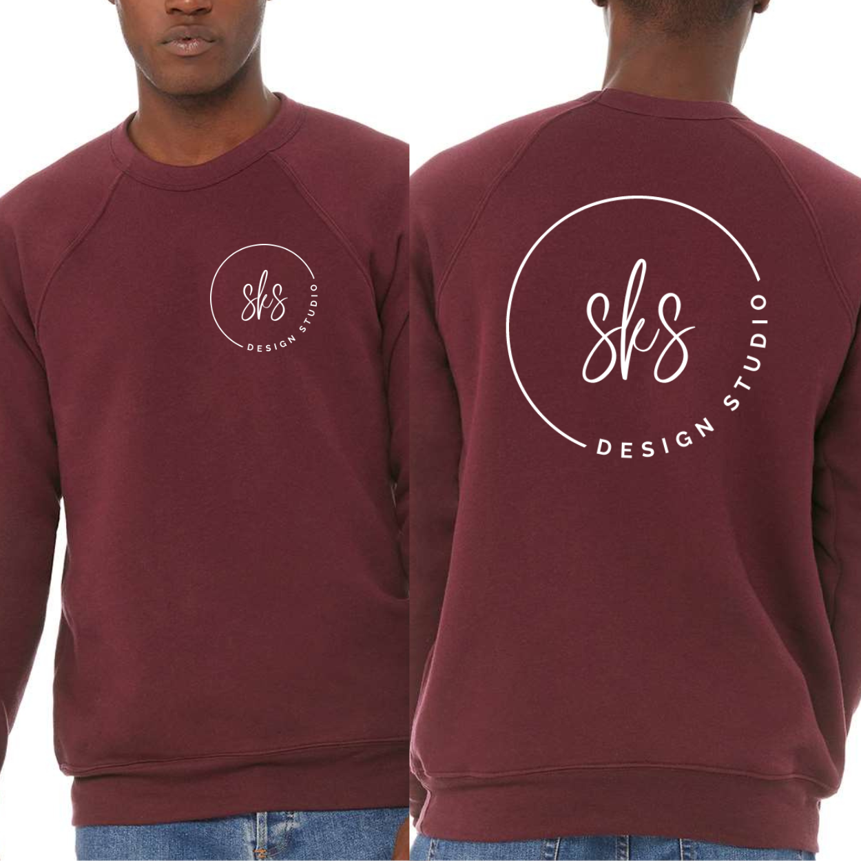 CUSTOM LOGO | Unisex Crewneck Sweatshirt [BELLA CANVAS]