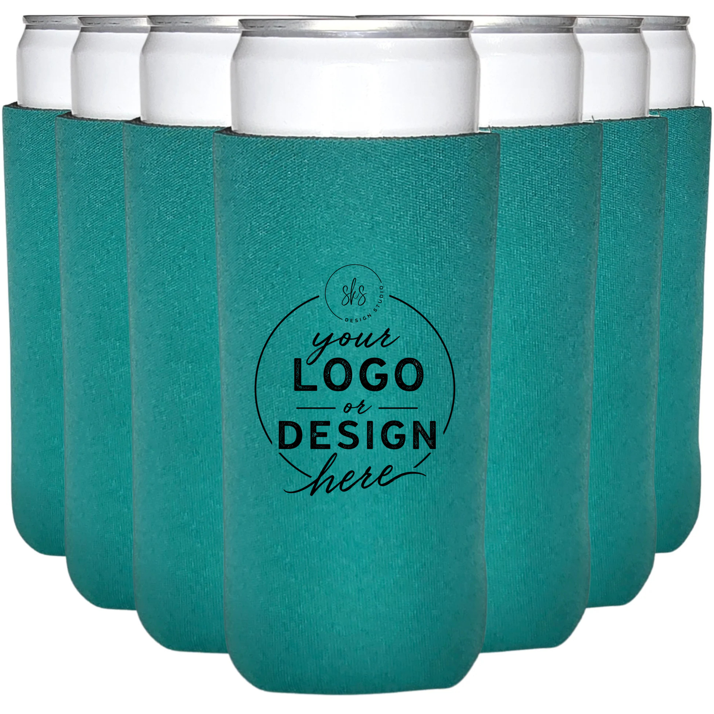 CUSTOM LOGO | Slim Can Coozie