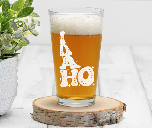 US States | ENGRAVED | 16oz Pint Glass