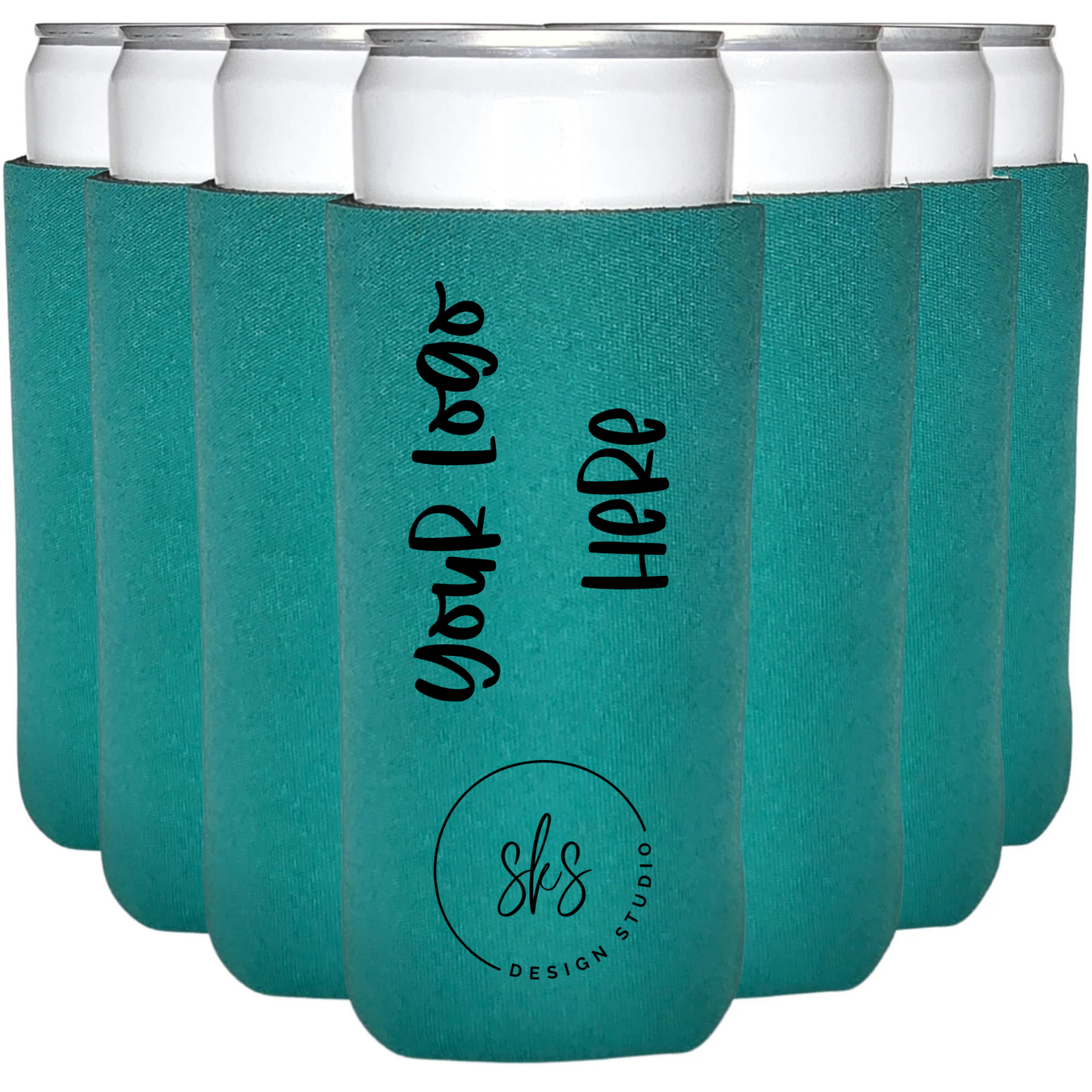 CUSTOM LOGO | Slim Can Coozie