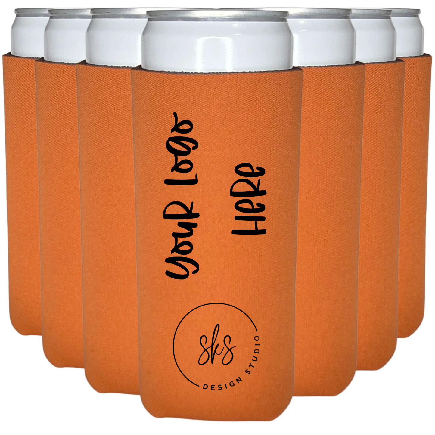 CUSTOM LOGO | Slim Can Coozie