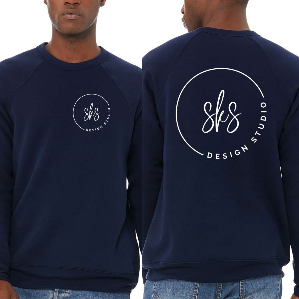 CUSTOM LOGO | Unisex Crewneck Sweatshirt [BELLA CANVAS]