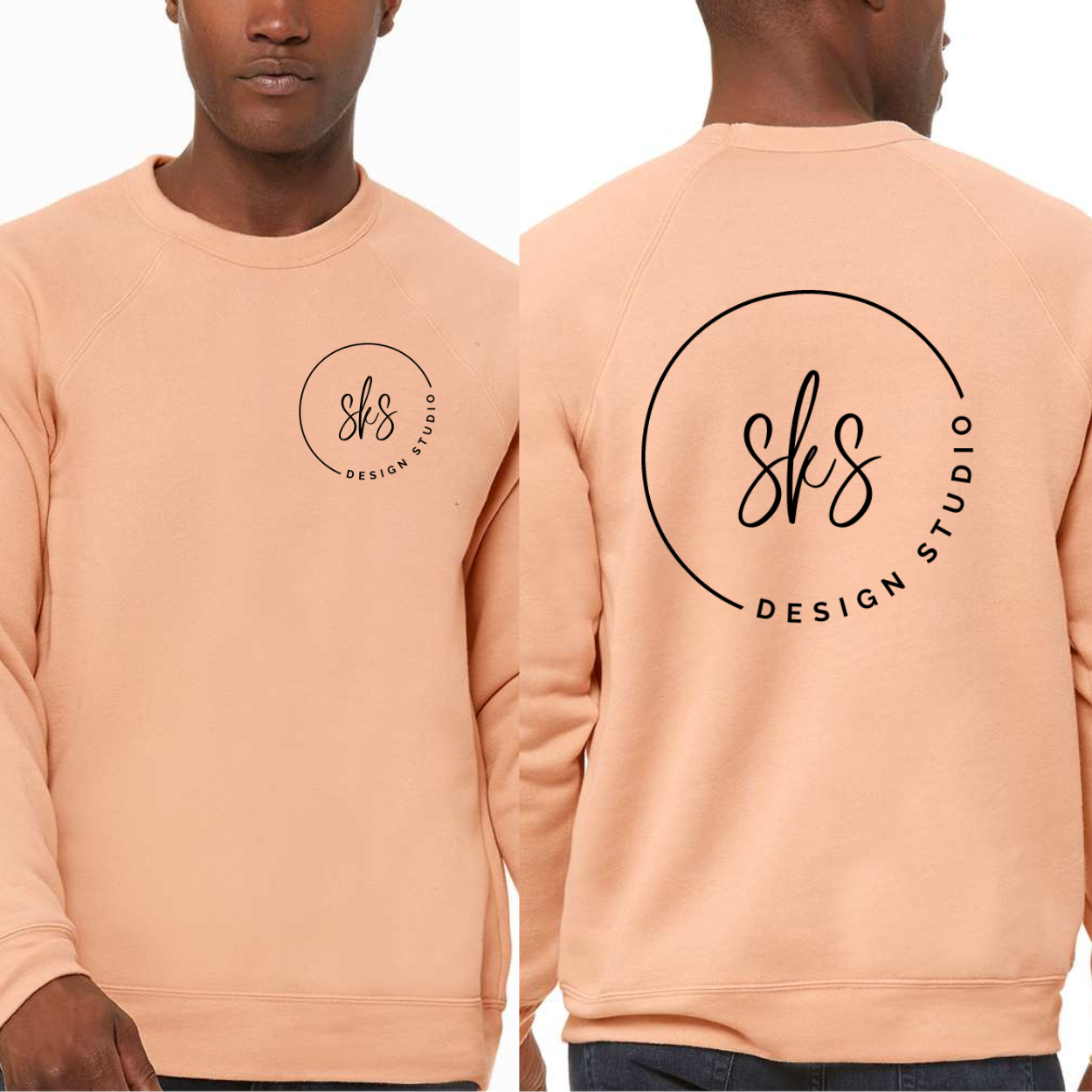 CUSTOM LOGO | Unisex Crewneck Sweatshirt [BELLA CANVAS]
