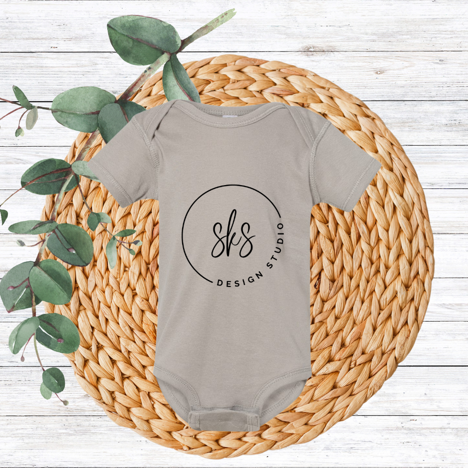 CUSTOM LOGO | Infant Onesie [RABBIT SKINS]