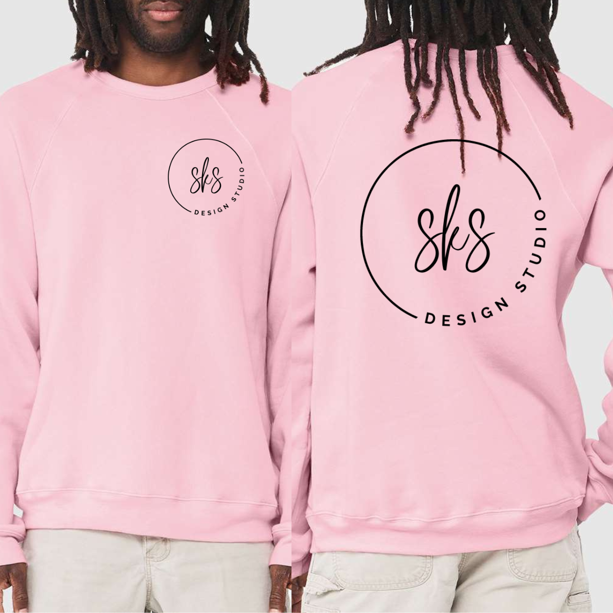 CUSTOM LOGO | Unisex Crewneck Sweatshirt [BELLA CANVAS]