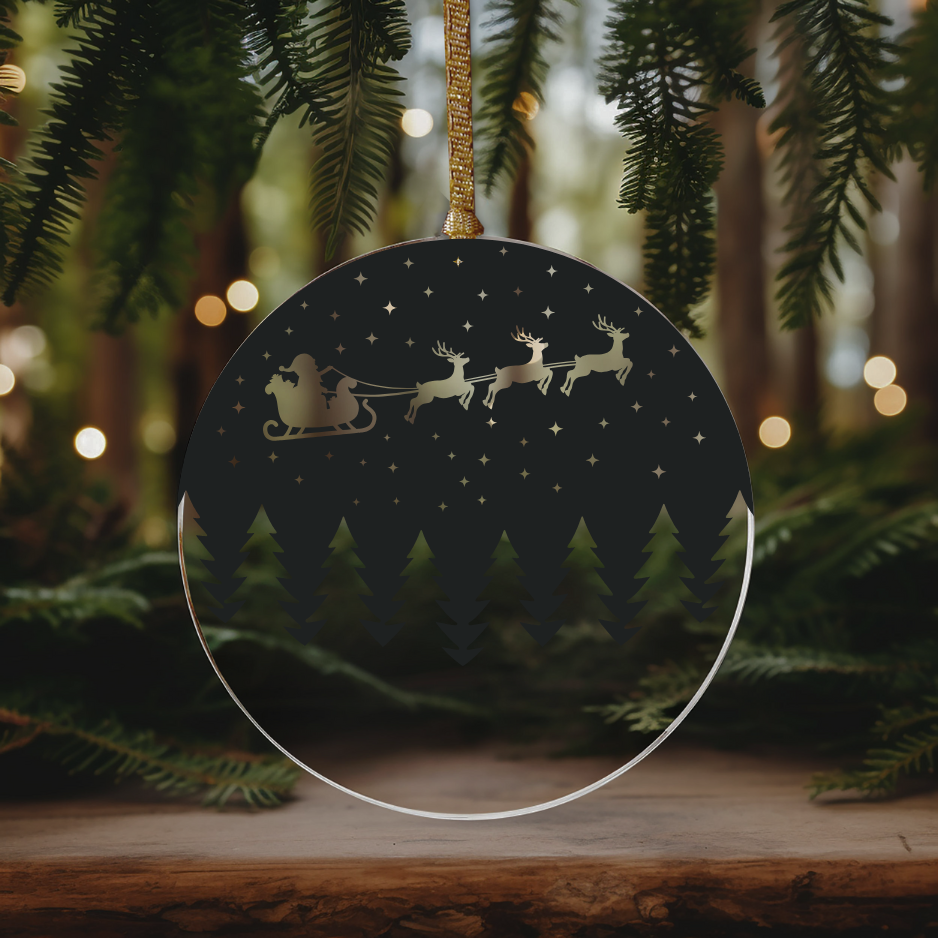 Twas The Night Before Christmas | VINYL | Christmas Ornament