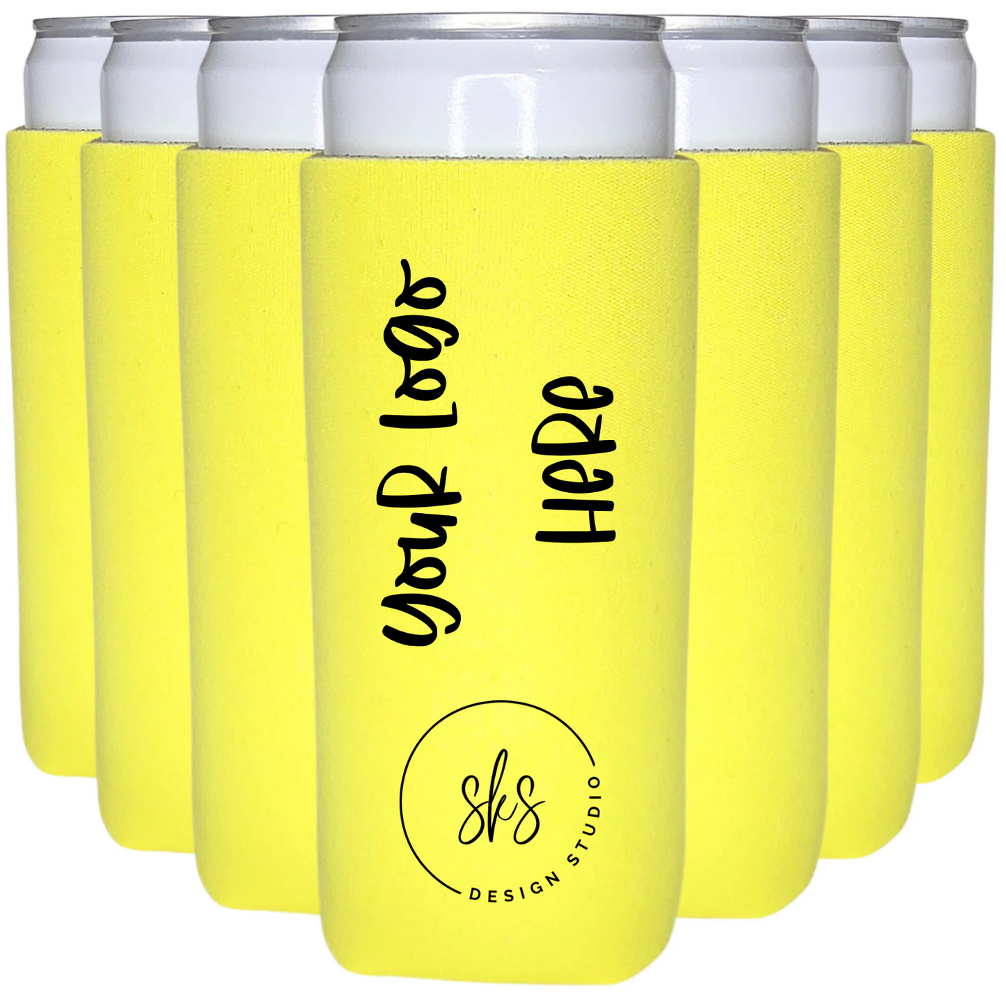CUSTOM LOGO | Slim Can Coozie