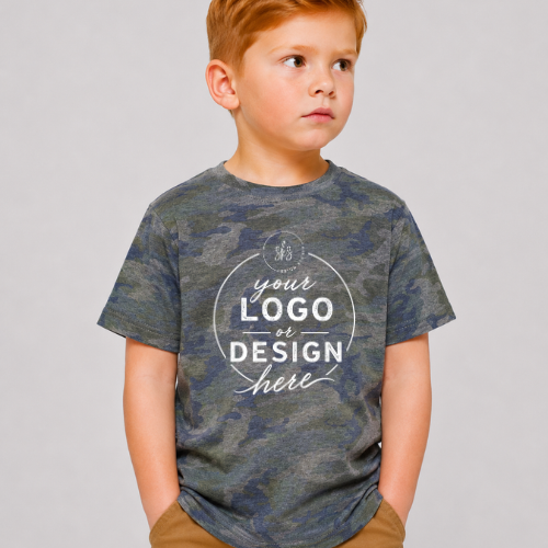CUSTOM LOGO | Toddler T-Shirt [RABBIT SKINS]