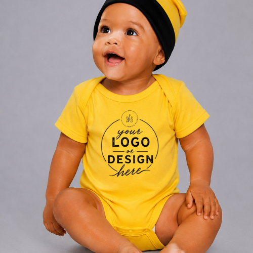 CUSTOM LOGO | Infant Onesie [RABBIT SKINS]