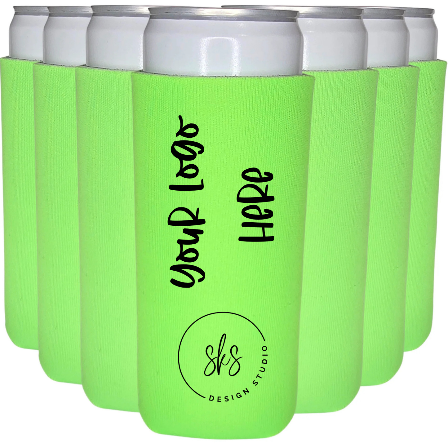 CUSTOM LOGO | Slim Can Coozie