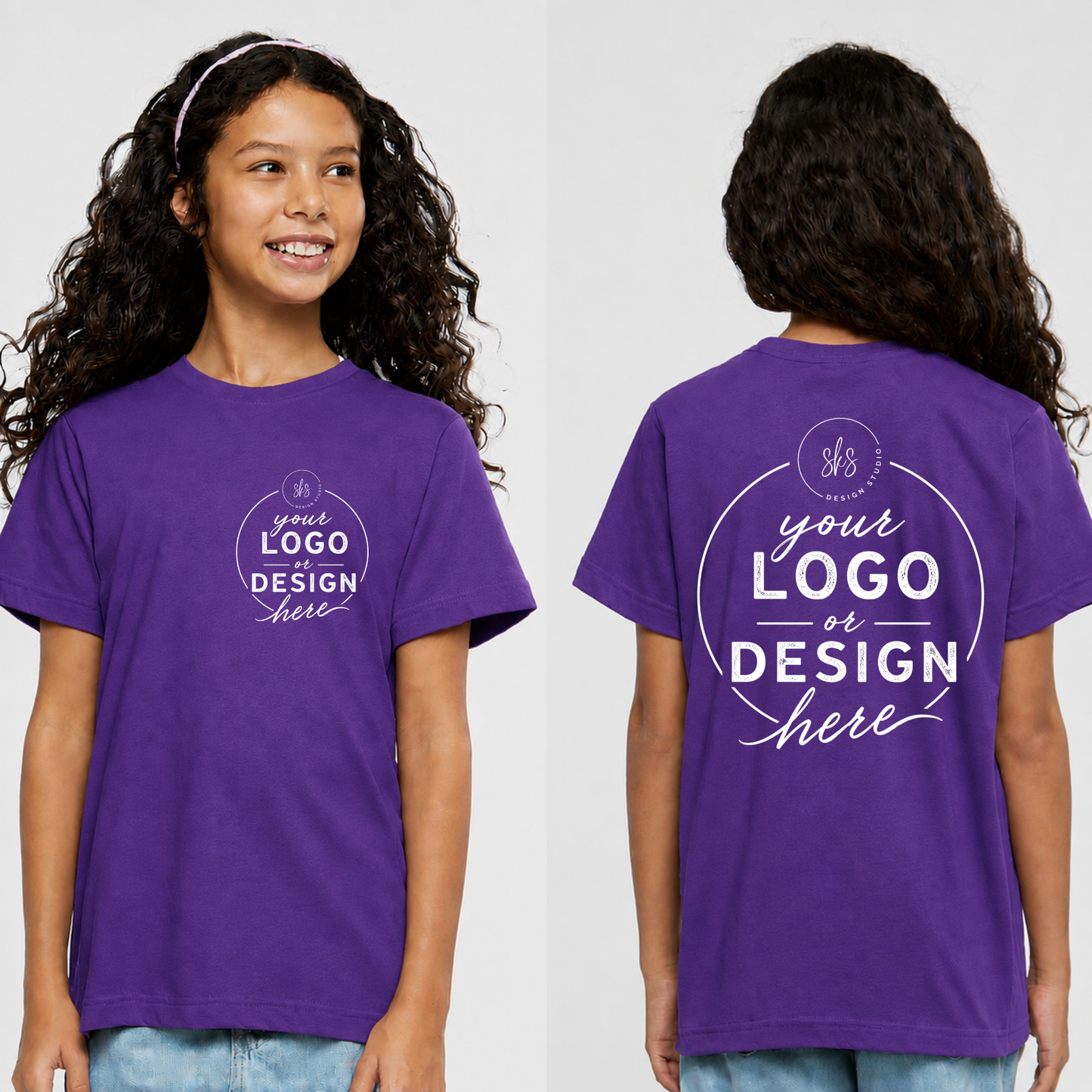 CUSTOM LOGO | Youth T-Shirt [LAT]