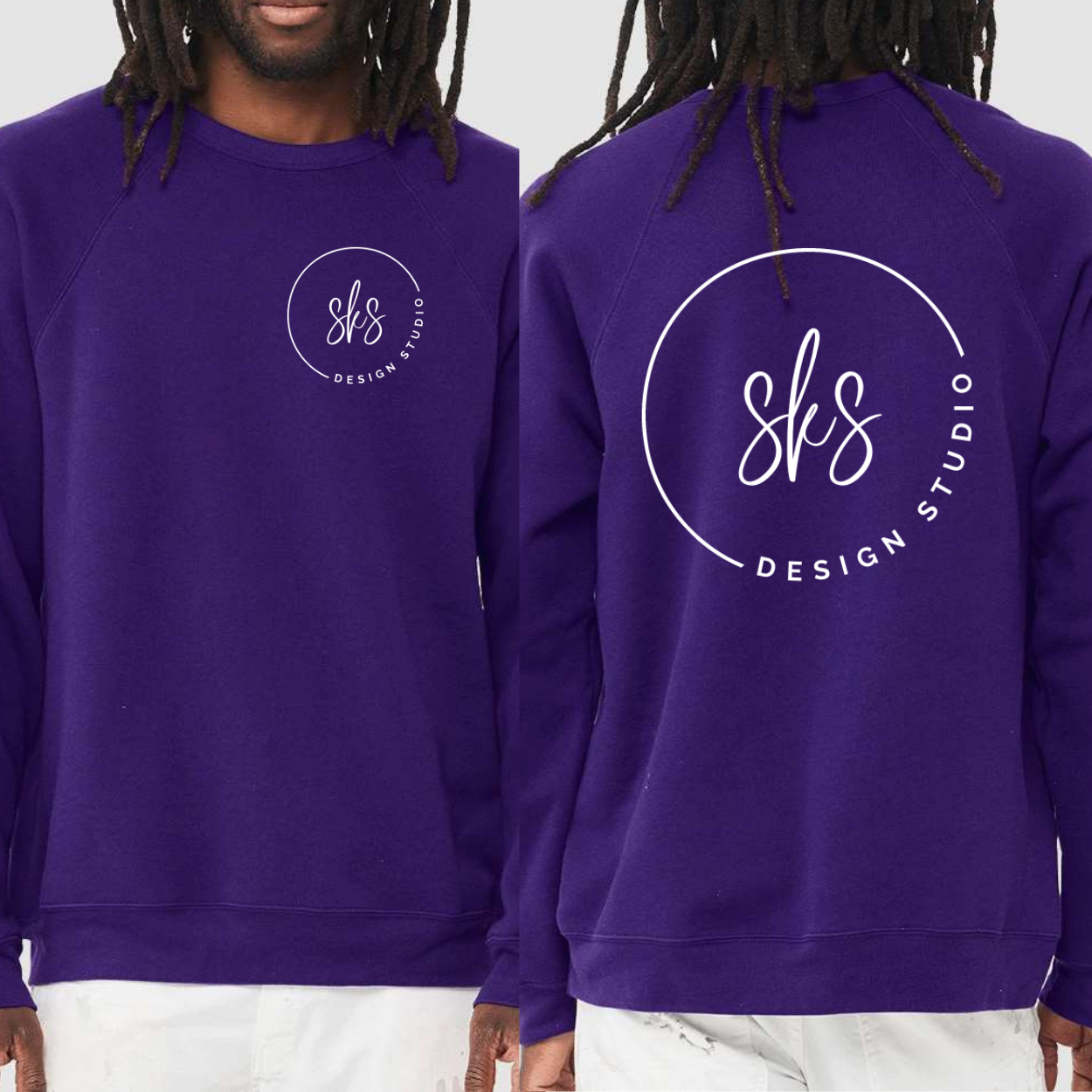 CUSTOM LOGO | Unisex Crewneck Sweatshirt [BELLA CANVAS]