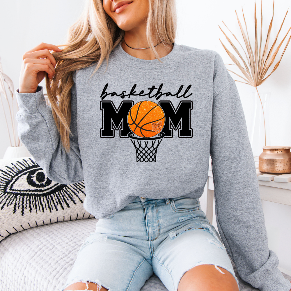 Basketball Mom | Unisex Crewneck Sweatshirt