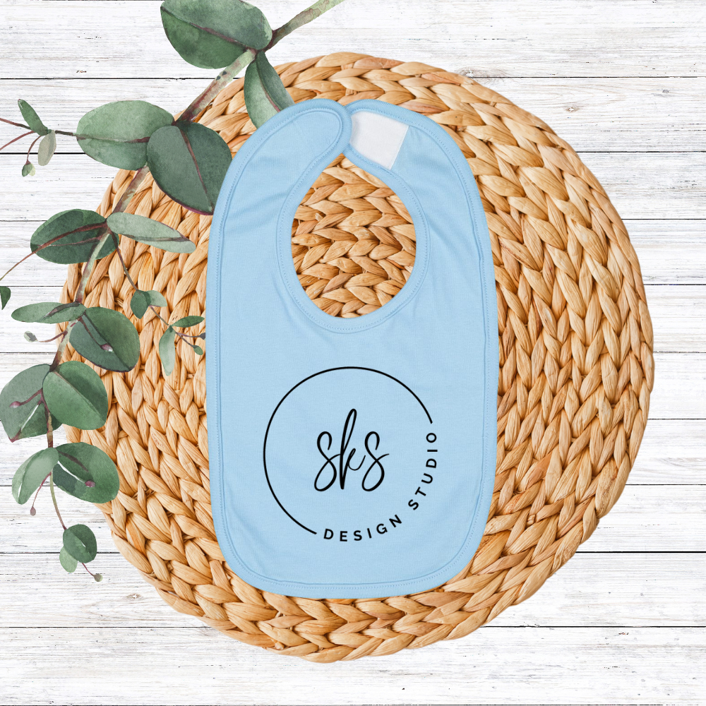 CUSTOM Logo | Rabbit Skins Infant Bib