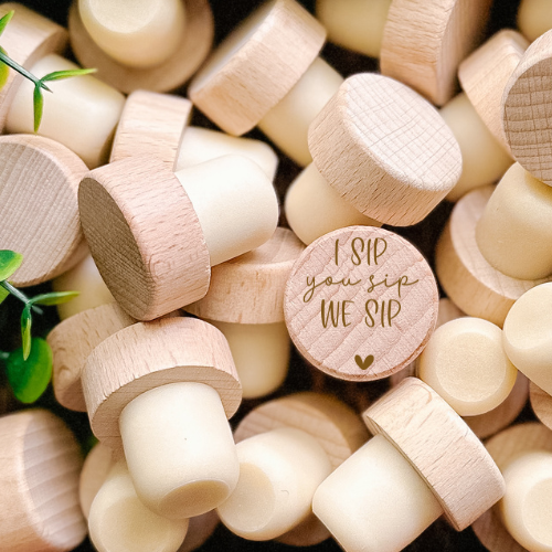 I Sip, You Sip, We Sip | ENGRAVED | Wine Bottle Stopper