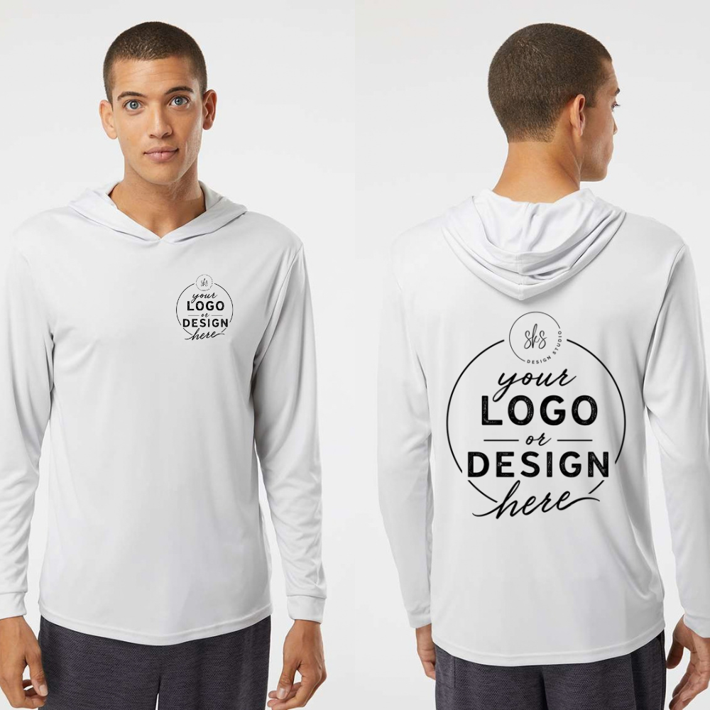 CUSTOM LOGO | Hooded Long Sleeve Sun Shirt [PARAGON]