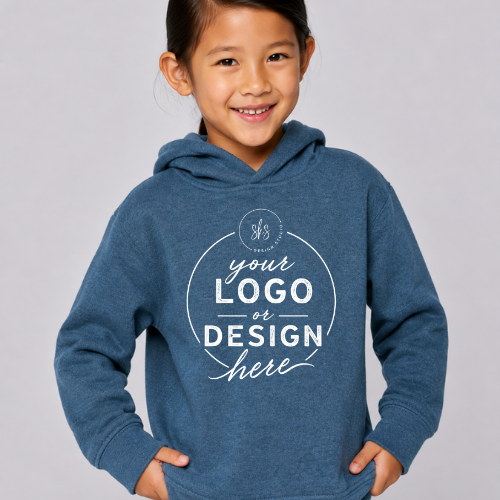 CUSTOM LOGO | Toddler Pullover Hoodie Sweatshirt [RABBIT SKINS]