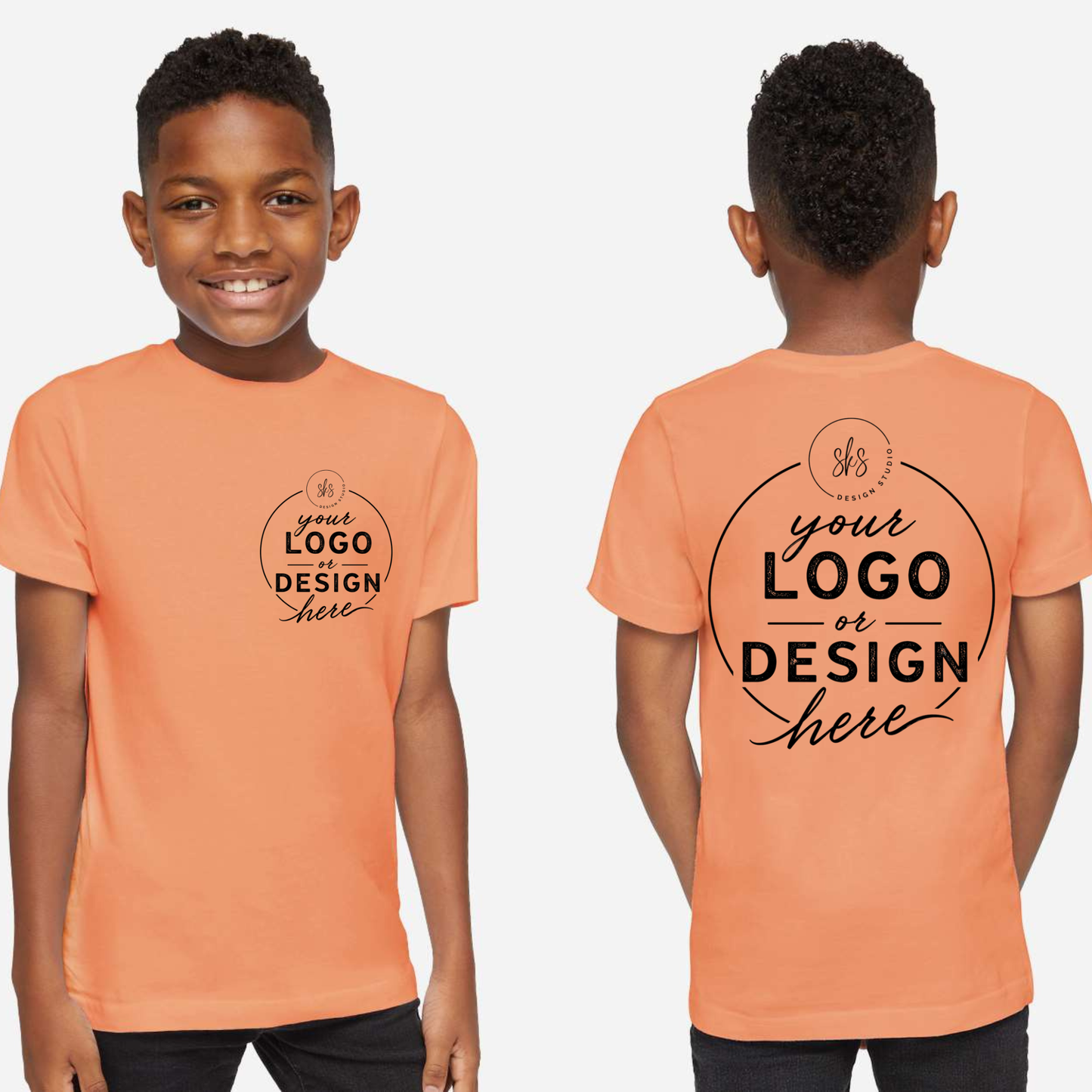 CUSTOM LOGO | Youth T-Shirt [LAT]