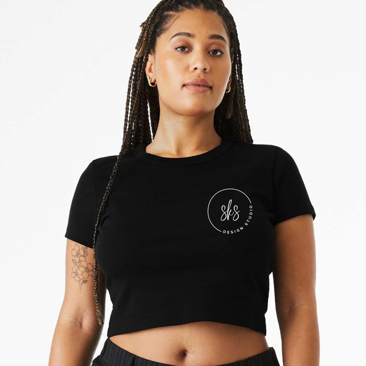 CUSTOM LOGO | Women's Crop Top [BELLA CANVAS]