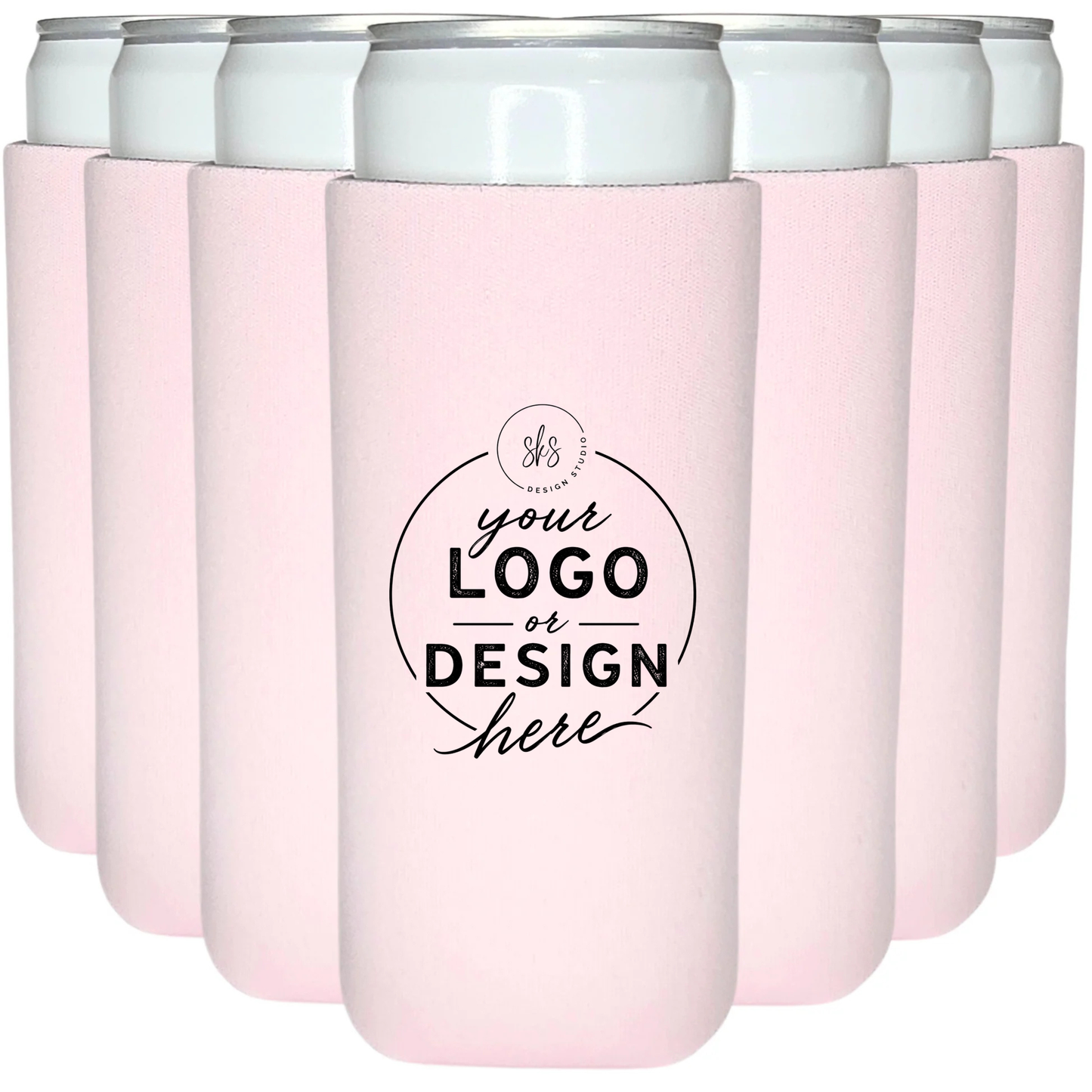 CUSTOM LOGO | Slim Can Coozie