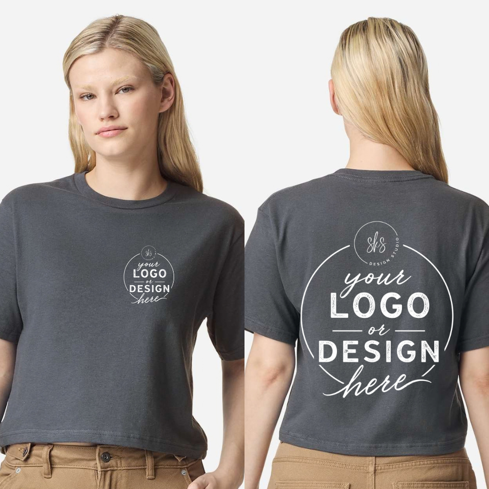CUSTOM LOGO | Women's Boxy T-Shirt [American Apparel]
