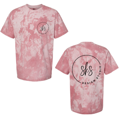 CUSTOM LOGO | Unisex Color Blast T-Shirt [COMFORT COLORS]