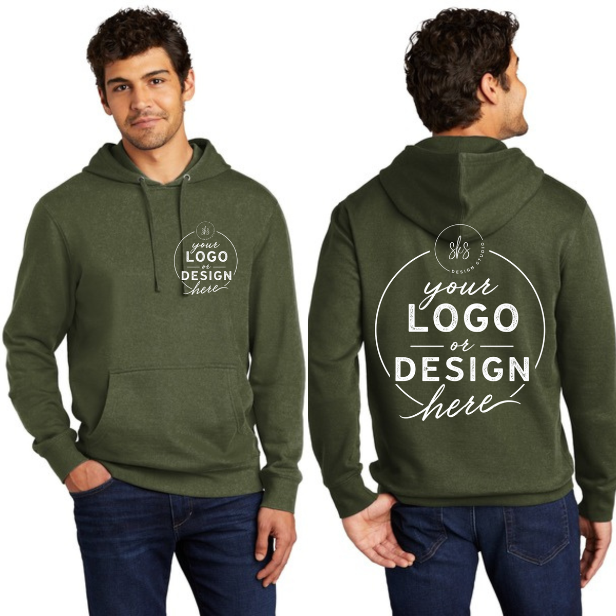 CUSTOM LOGO | Unisex Hoodie [DISTRICT]
