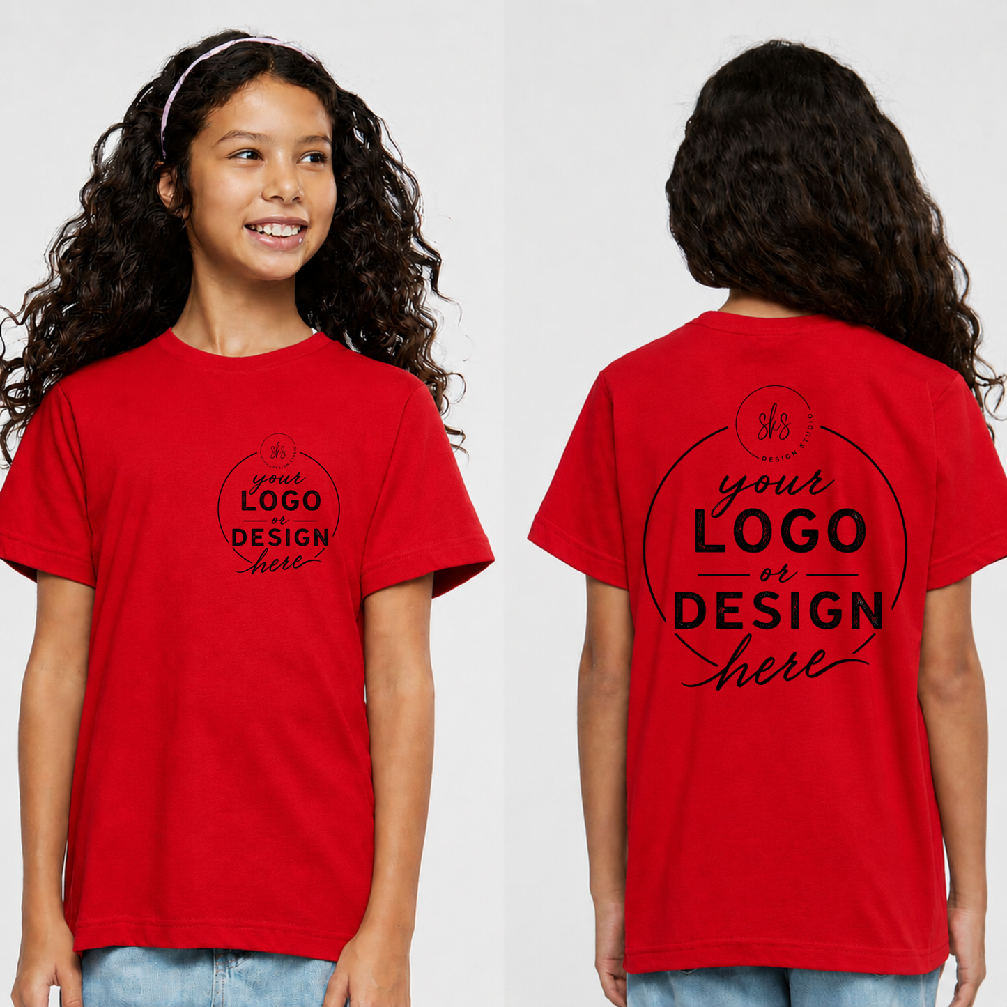 CUSTOM LOGO | Youth T-Shirt [LAT]