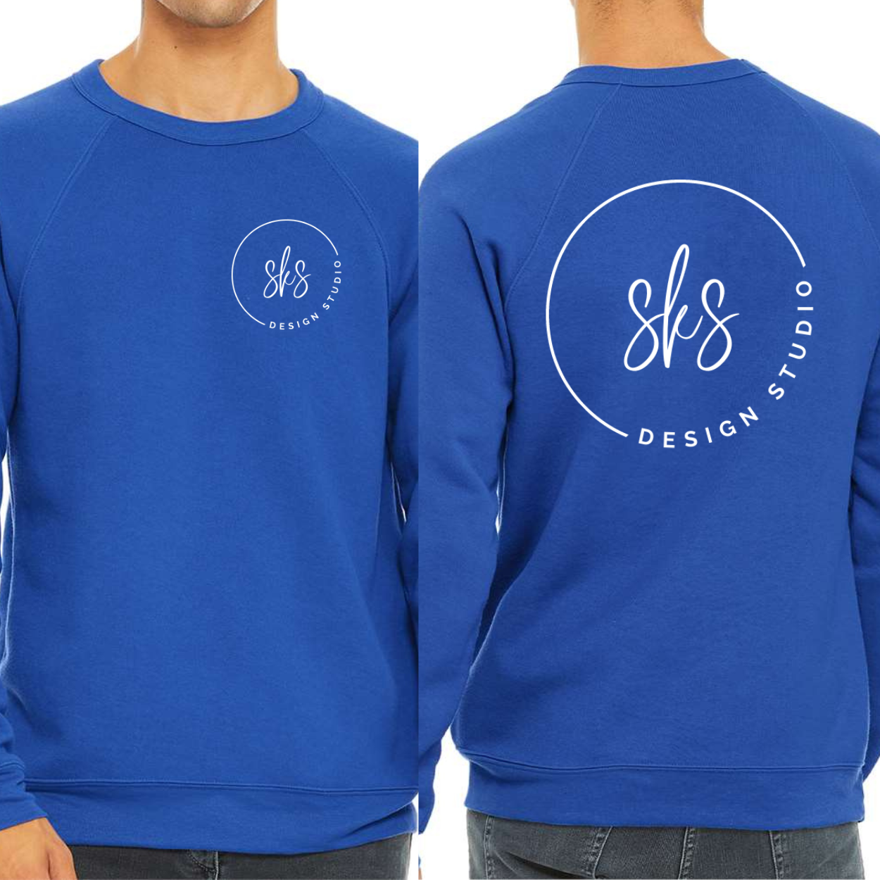 CUSTOM LOGO | Unisex Crewneck Sweatshirt [BELLA CANVAS]