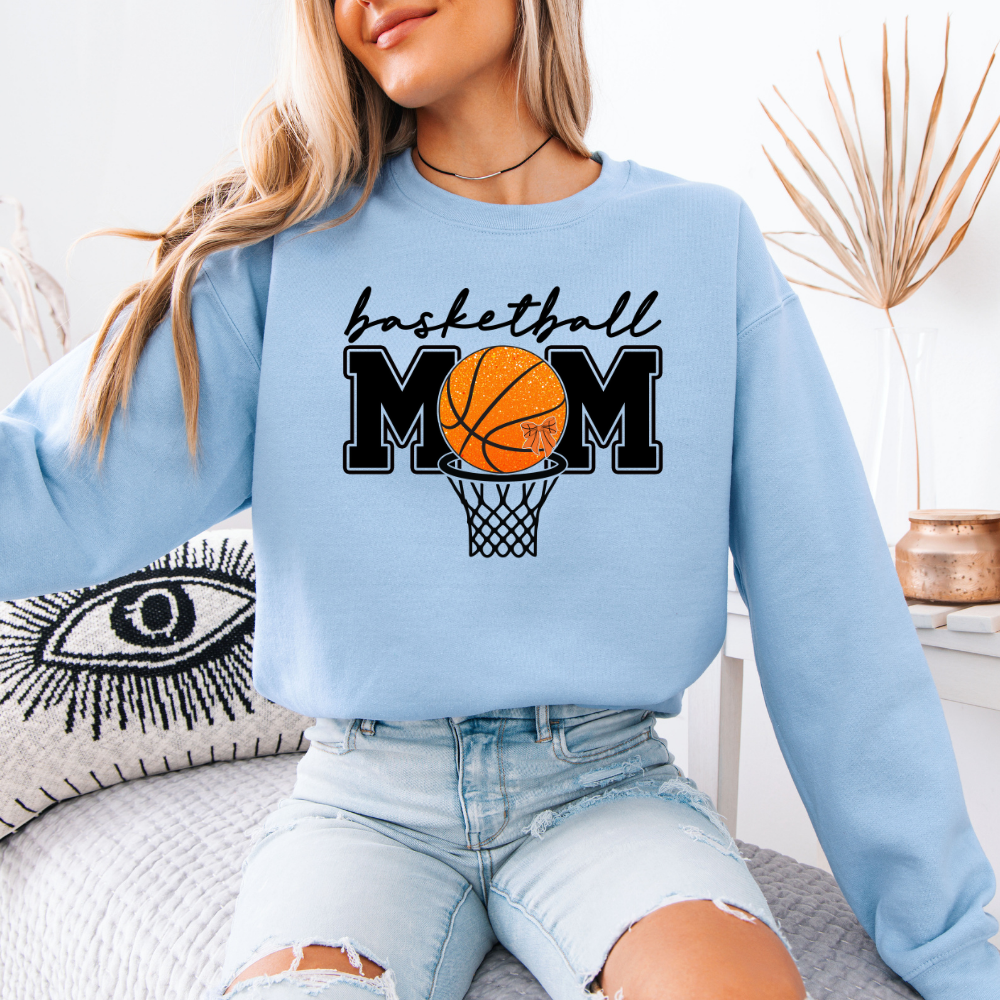 Basketball Mom | Unisex Crewneck Sweatshirt