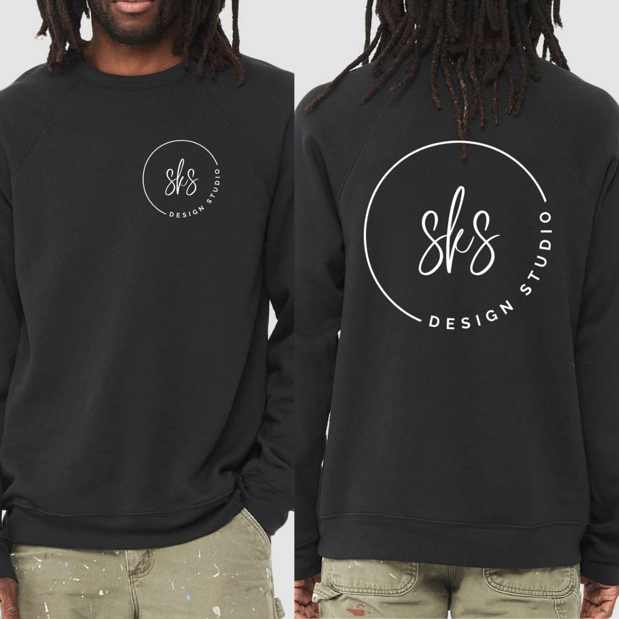CUSTOM LOGO | Unisex Crewneck Sweatshirt [BELLA CANVAS]