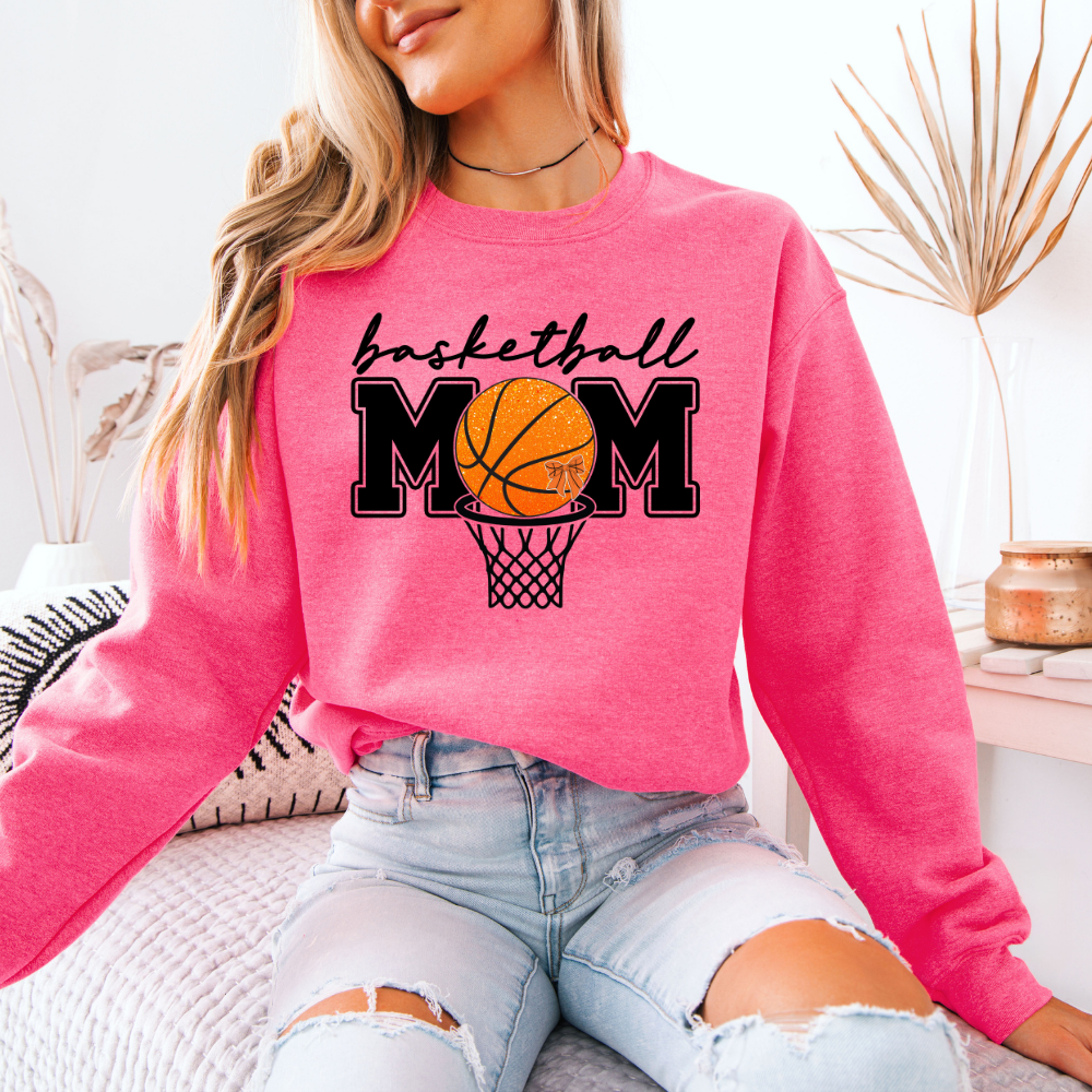 Basketball Mom | Unisex Crewneck Sweatshirt