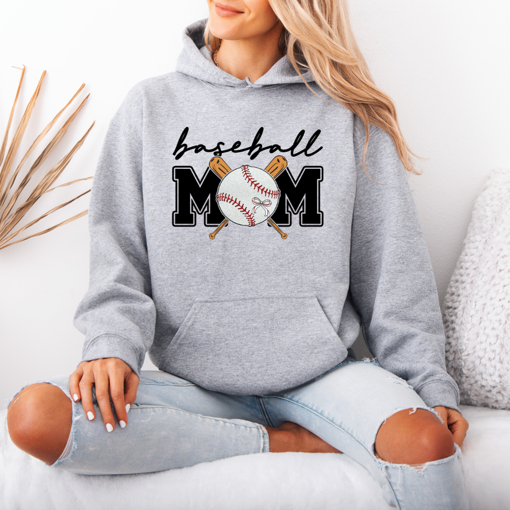Baseball Mom | Unisex Hoodie Sweatshirt
