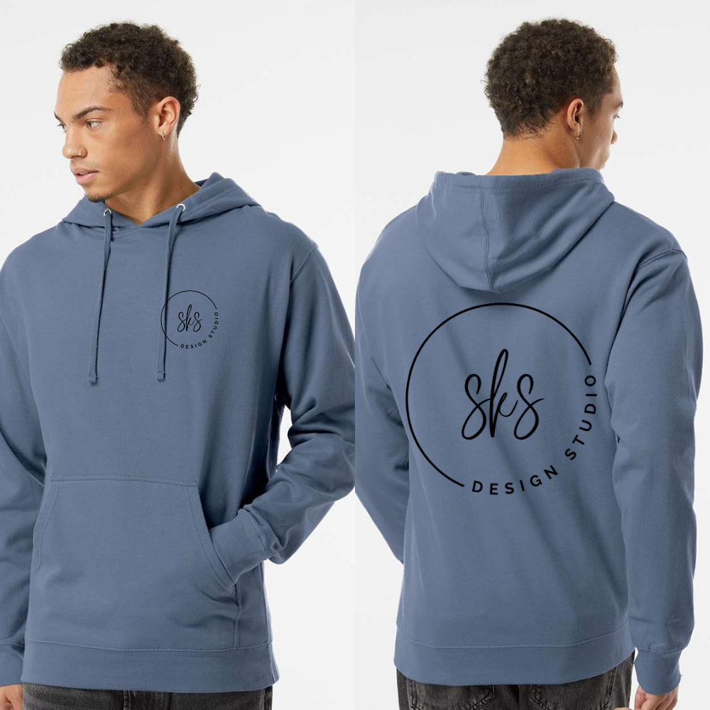 CUSTOM LOGO | Unisex Hoodie [INDEPENDENT TRADING CO.]