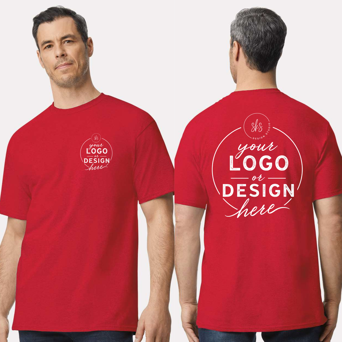 CUSTOM LOGO | Tall T-Shirt [Gildan]