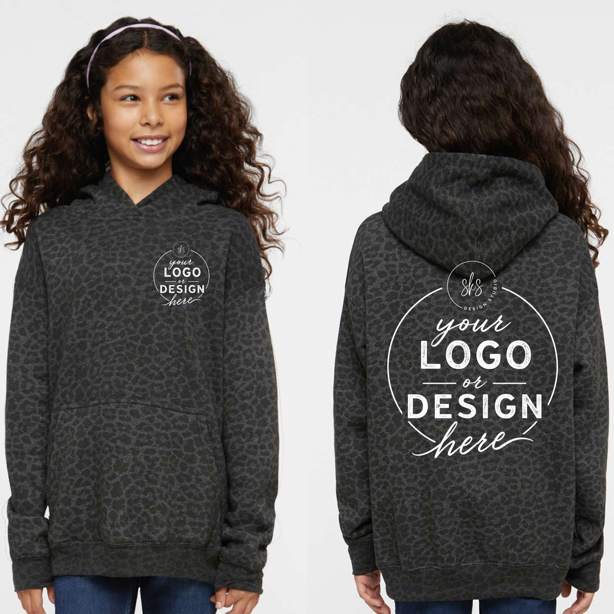 CUSTOM LOGO | Youth Hoodie Sweatshirt [LAT]