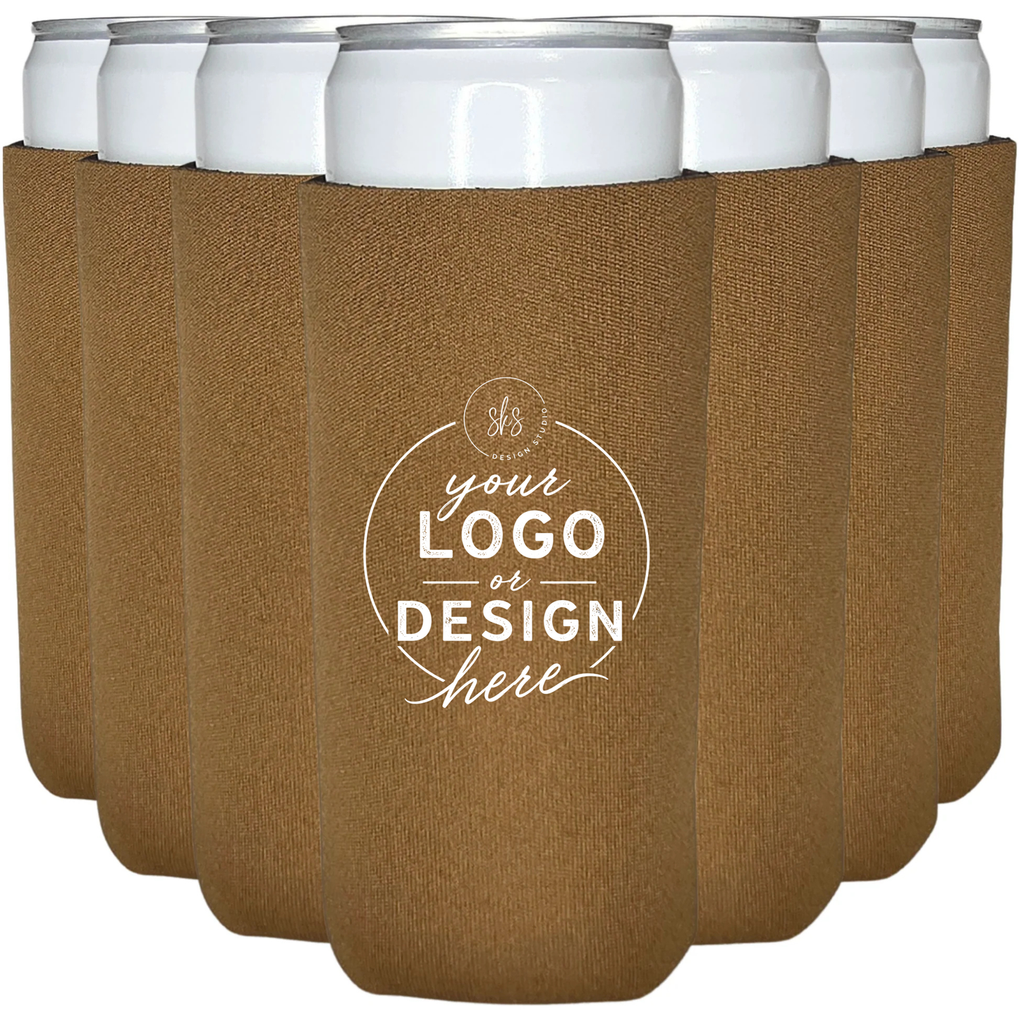 CUSTOM LOGO | Slim Can Coozie