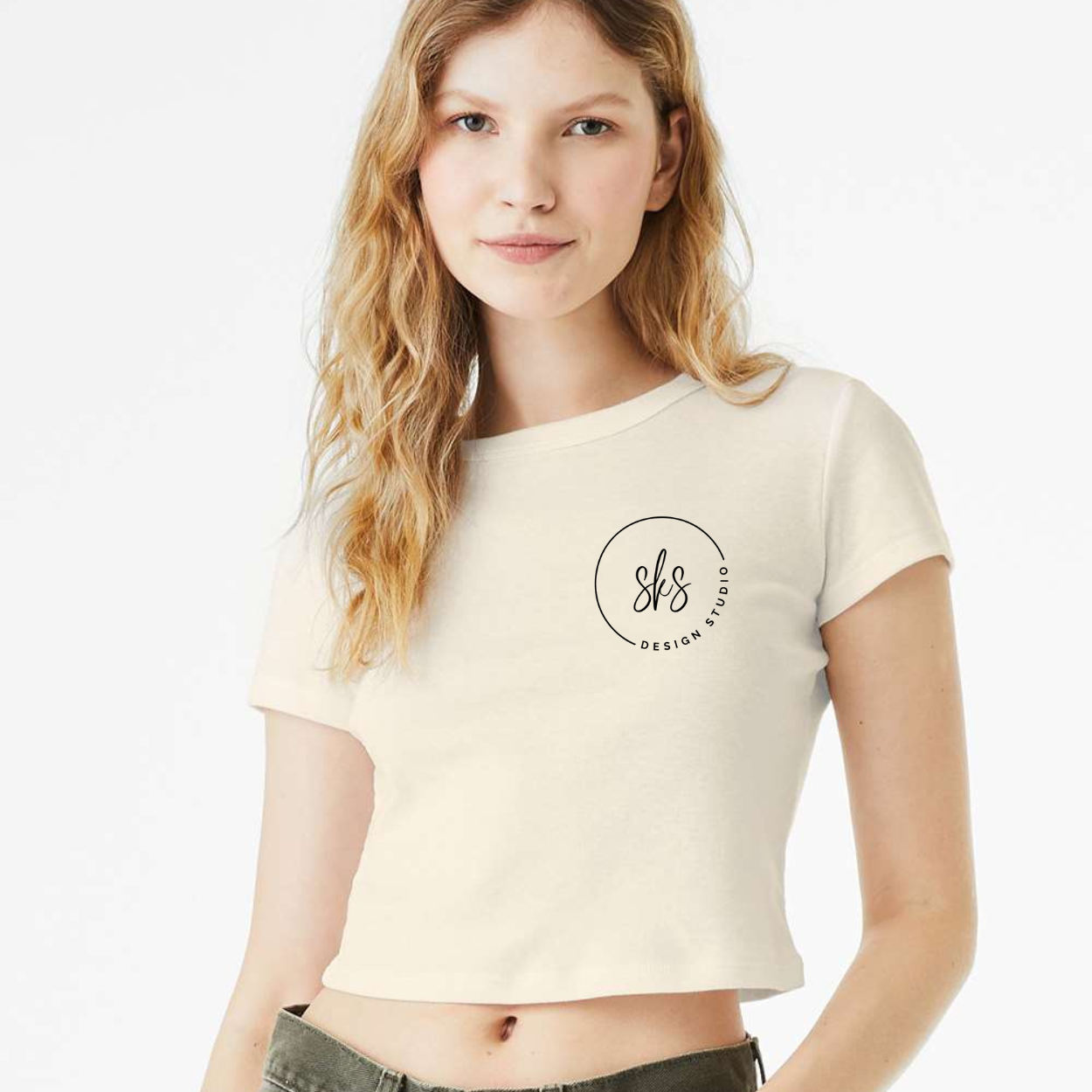 CUSTOM LOGO | Women's Crop Top [BELLA CANVAS]